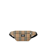 Burberry Pochete com xadrez vintage check e aplicação de logo - Neutro