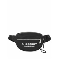 Burberry Pochete pequena com estampa de logo - Preto