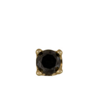 BVLA Brinco único de ouro 14k com diamante negro - YLWGOLD