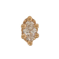 BVLA Brinco único de ouro rosé 14k com diamante - ROSEGOLD