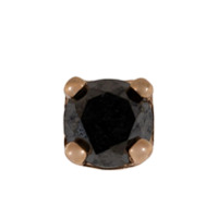 BVLA Par de brincos de ouro rosé 14k com diamante negro - ROSEGOLD