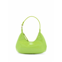 BY FAR Bolsa mini de couro envernizado - Verde