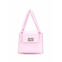 BY FAR Bolsa tote Sabrina com textura - Rosa