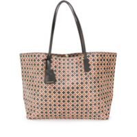 By Malene Birger Bolsa tote com estampa grÃ¡fica - Marrom