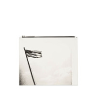 Calvin Klein 205W39nyc Bolsa clutch de couro - Branco