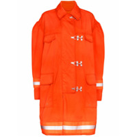 Calvin Klein 205W39nyc Jaqueta 'Fireman' com contraste - Laranja