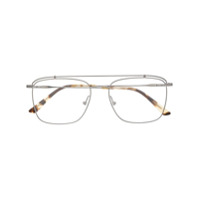Calvin Klein Armação de óculos aviador - Prateado