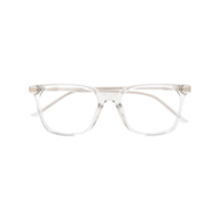 Calvin Klein Armação de óculos quadrada - Branco