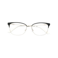 Calvin Klein Armação de óculos quadrada - Preto