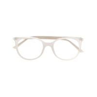 Calvin Klein Armação de óculos redonda - Branco
