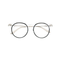 Calvin Klein Armação de óculos redonda - Prateado