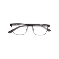 Calvin Klein Armação de óculos retangular - Preto