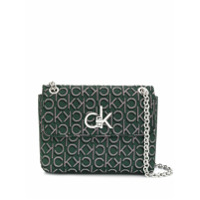 Calvin Klein Bolsa tiracolo com logo Re-Lock - Verde