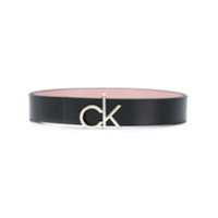 Calvin Klein Cinto com logo na fivela - Preto