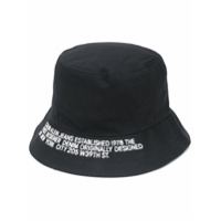 Calvin Klein Jeans Chapéu de algodão com bordado - Preto