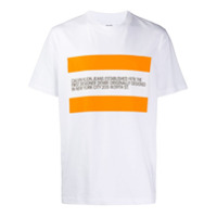 Calvin Klein Jeans Est. 1978 Camiseta com estampa de logo - Branco
