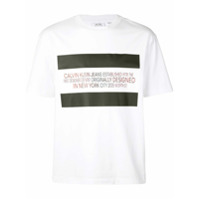 Calvin Klein Jeans Est. 1978 Camiseta com logo 3D - Branco