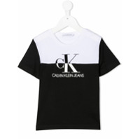 Calvin Klein Kids Camiseta com estampa de logo - Preto