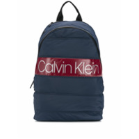 Calvin Klein Mochila com efeito matelassê - Azul