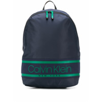 Calvin Klein Mochila com estampa de logo - Azul