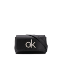 Calvin Klein Pochete com patch de logo - Preto