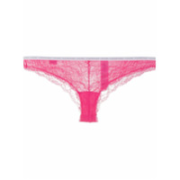 Calvin Klein Underwear CK One lace thong - Rosa