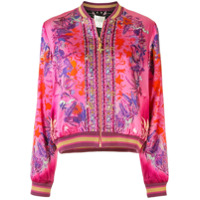 Camilla Jaqueta bomber Tropic of Neon - Rosa