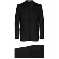 Canali Terno 2 peças com abotoamento simples - Preto