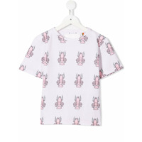 Caroline Bosmans Camiseta com estampa de lagosta - Rosa