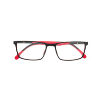 Carrera rectangular frame glasses - Vermelho