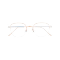 Cartier Eyewear Armação de óculos oval - Prateado