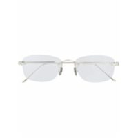 Cartier Eyewear Armação de óculos oval - Prateado