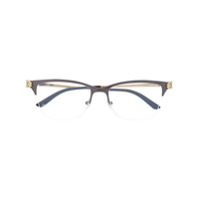 Cartier Eyewear Armação de óculos retangular Panthère - Neutro