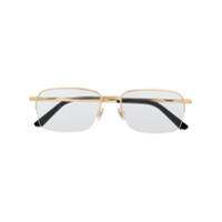 Cartier Eyewear Armação de óculos 'Santos de Cartier' - Dourado