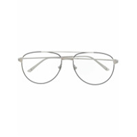 Cartier Eyewear Armação de óculos 'Santos de Cartier' - Prateado