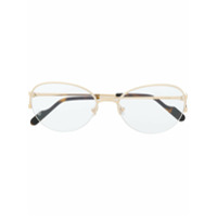 Cartier Eyewear C Décor glass frames - Dourado
