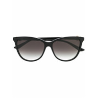 Cartier Eyewear Óculos de sol redondo C Décor - Preto