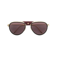 Cartier Eyewear Óculos de sol Santos aviador - Dourado