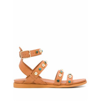 Carvela Sandália Kingston com aplicações - Marrom