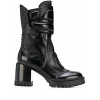 Casadei Ankle boot Motox com salto 130mm - Preto