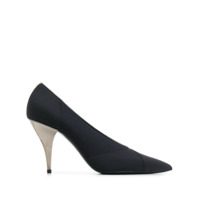 Casadei Sapato com patch de neoprene - Preto