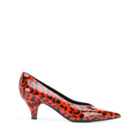 Casadei Sapato Delfina Jungle Love - Vermelho