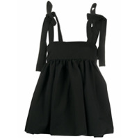 Cecilie Bahnsen Blusa com fechamento por laço - Preto