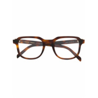 Celine Eyewear Armação de óculos quadrada - Marrom