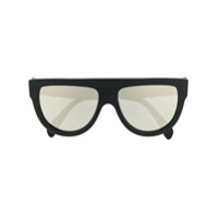 Celine Eyewear Óculos de sol oversized fosco - Preto