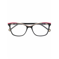 Ch Carolina Herrera Armação de óculos colorida - Preto