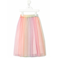 Charabia gradient print tulle maxi skirt - Estampado