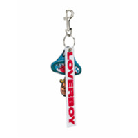 Charles Jeffrey Loverboy Chaveiro de cagumelo com bordado - Azul