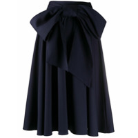 Charles Jeffrey Loverboy Saia godê com detalhe de laço - Azul