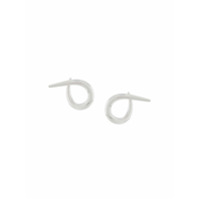Charlotte Chesnais Par de brincos esculpidos - Prateado